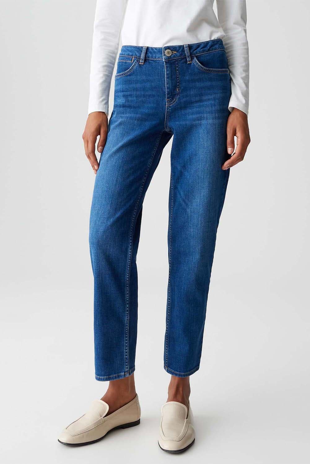 Opus Jeans Elma Clever Blauw