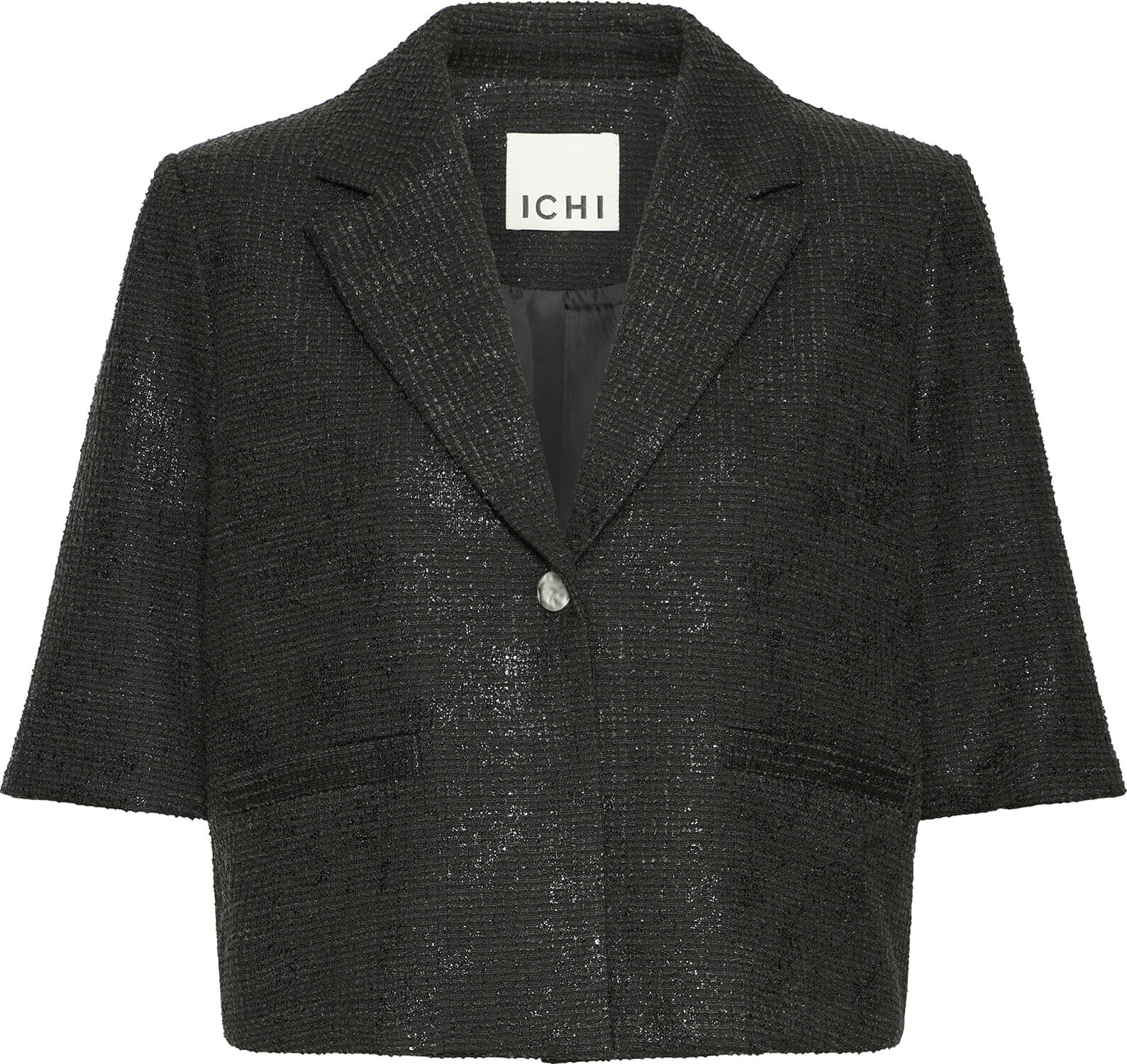 Ichi Blazer Kate Gleam Zwart