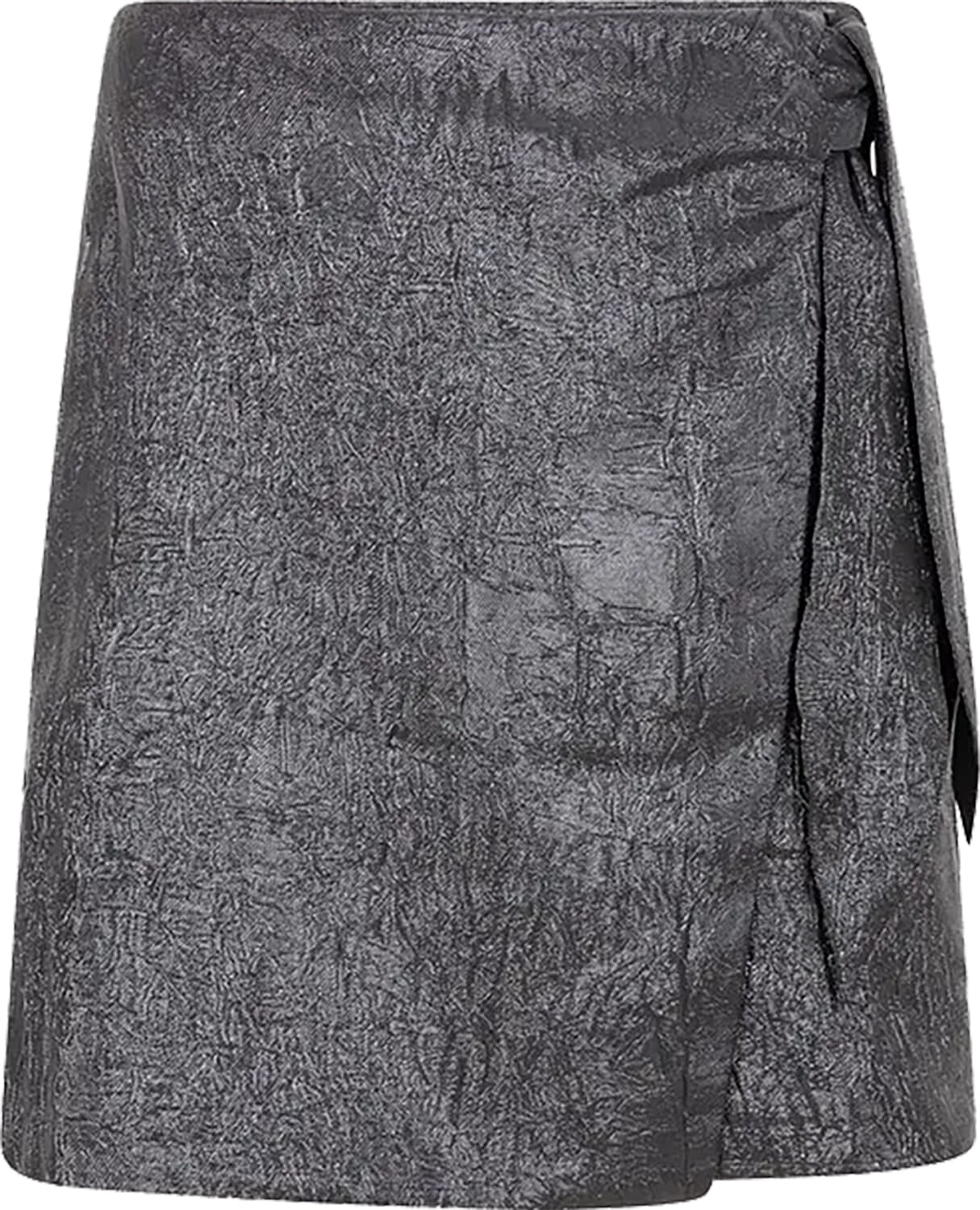 Esqualo Rok Bow Crinkle Metallic Antraciet