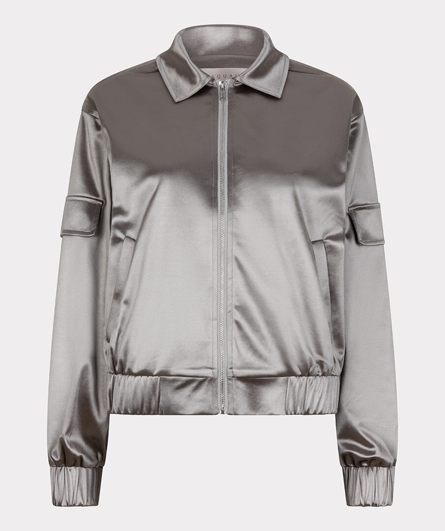 Esqualo Jas Metallic Zilver