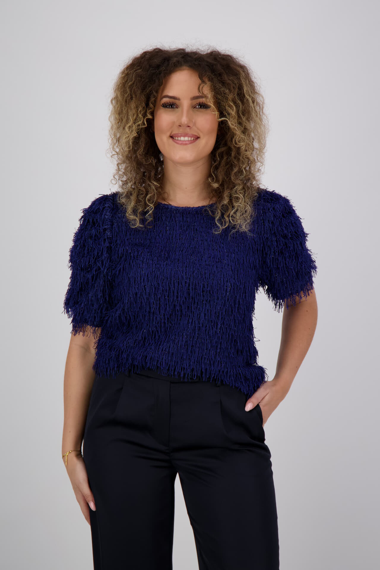 Freequent Trui Marlin Blauw