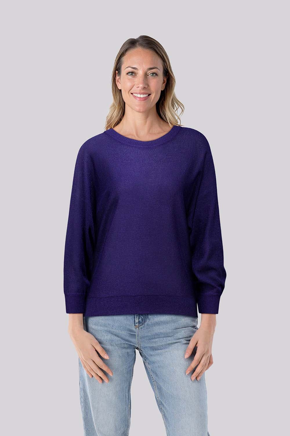 Freequent Top Patty Blauw