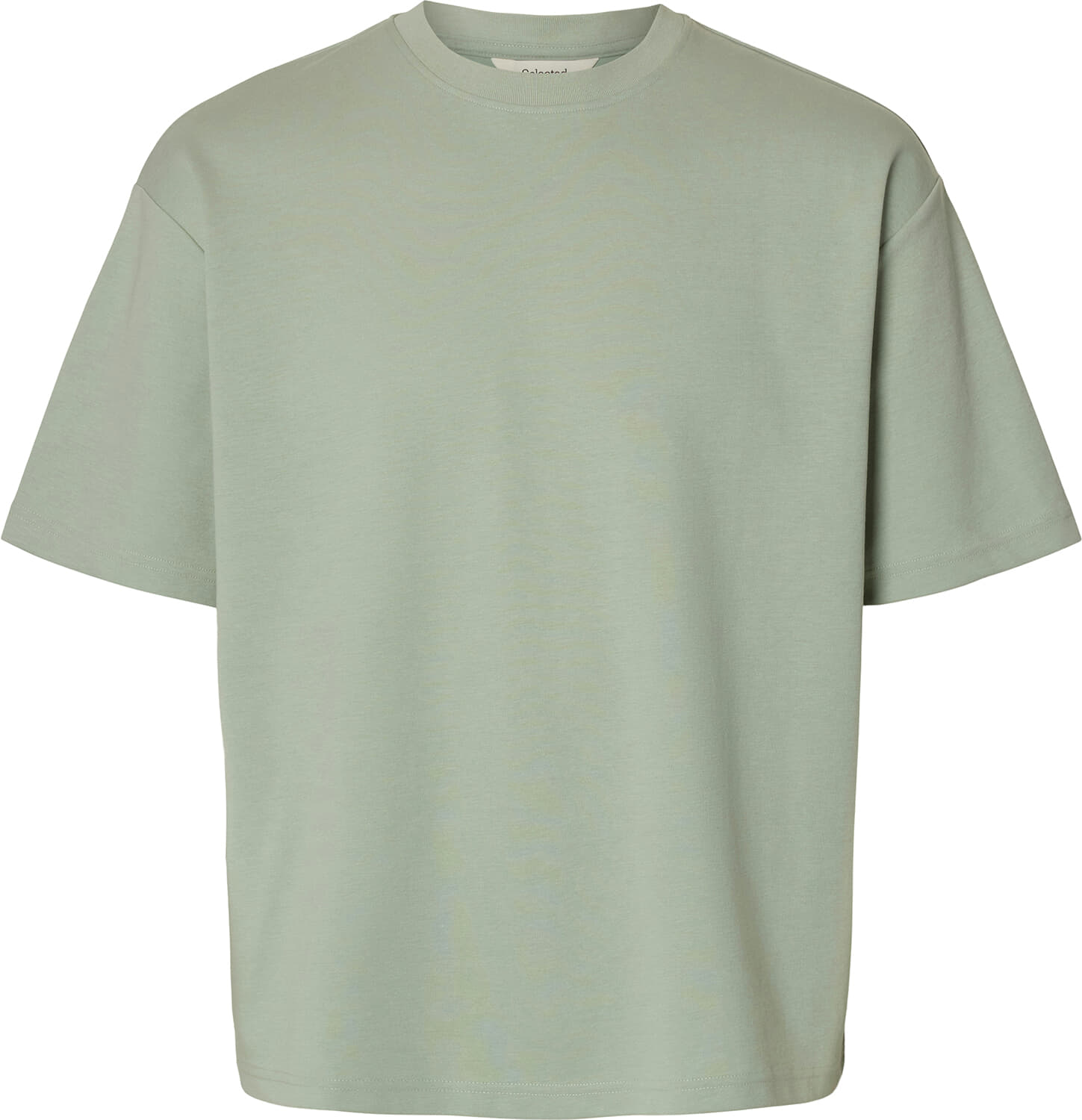 Selected Homme T-shirt Oscar Loose Fit Groen
