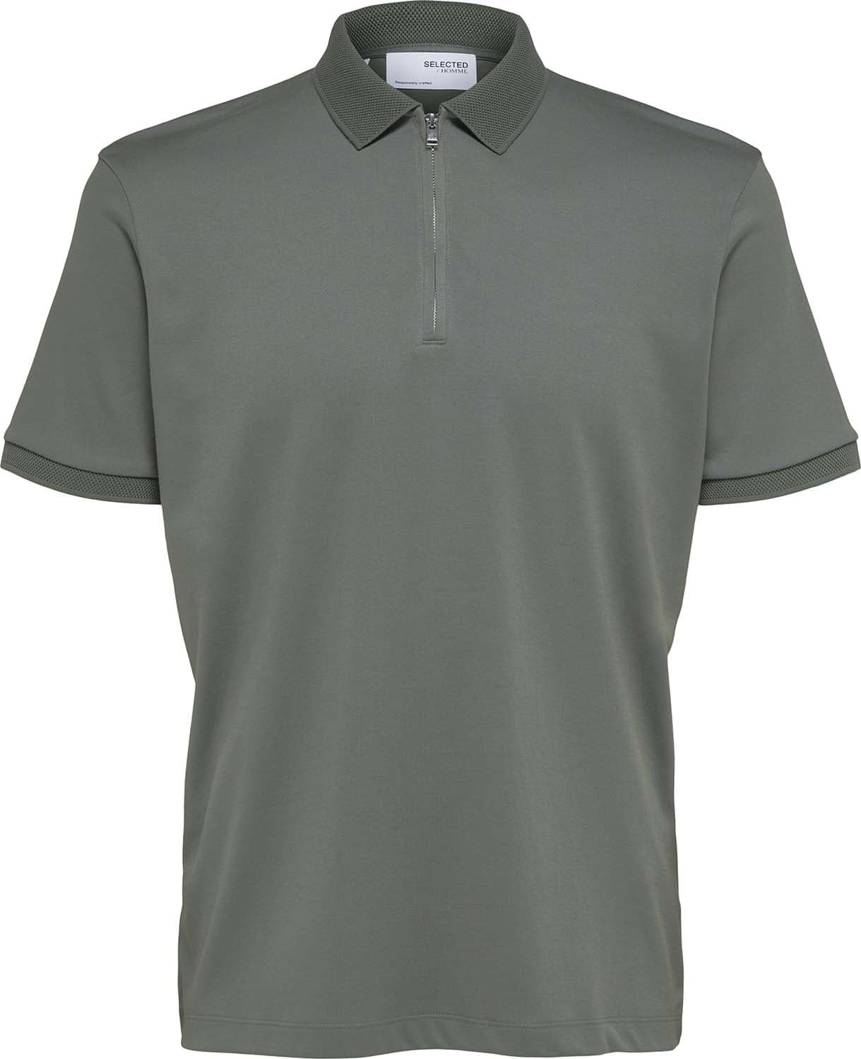 Zip-Polo Fave Groen
