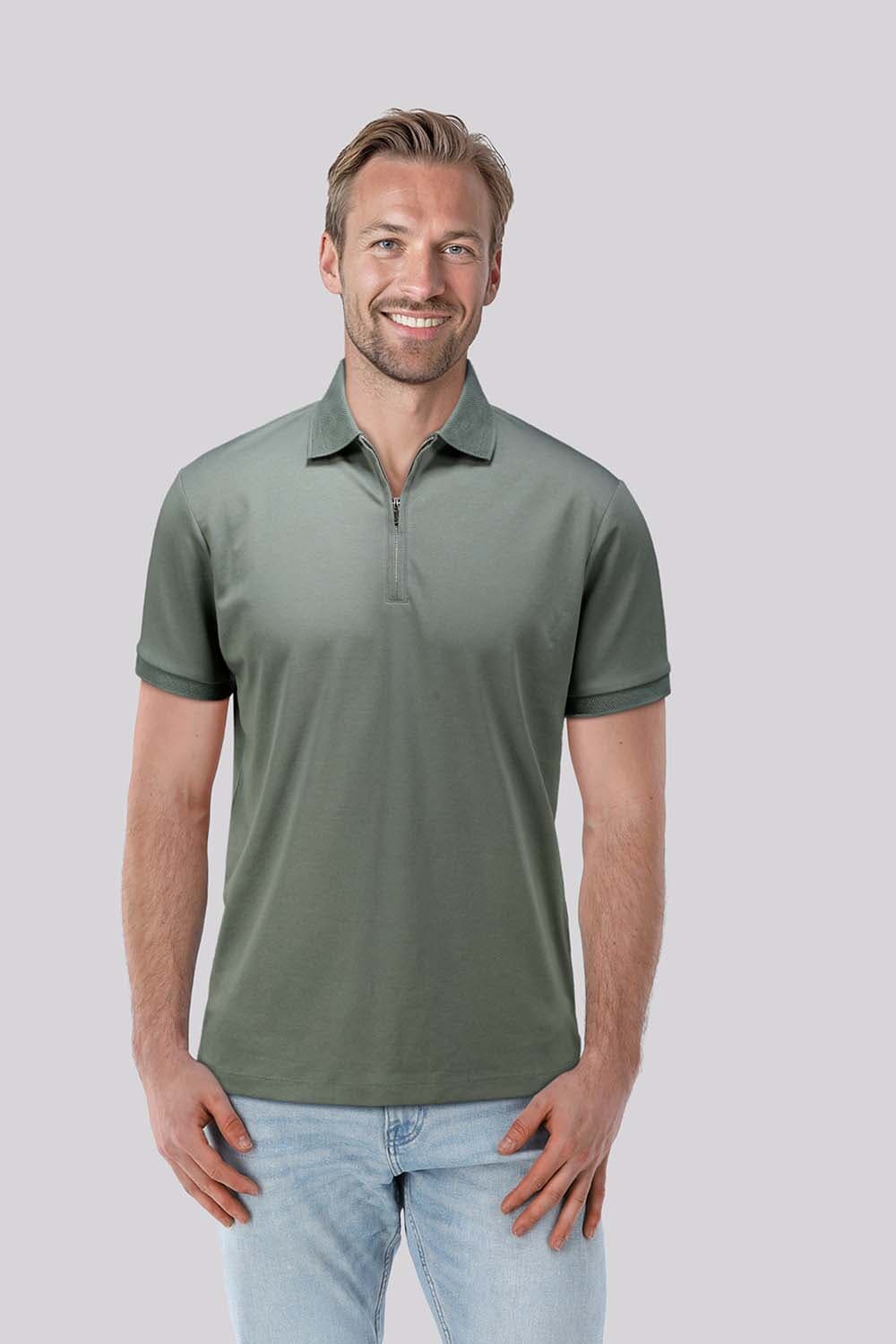 Selected Homme Polo Fave Groen