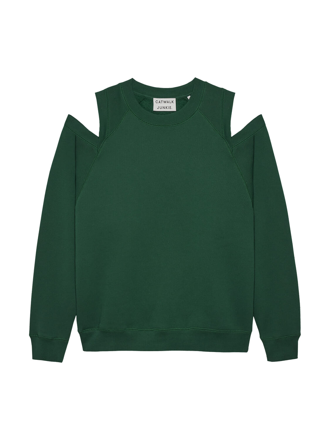 Catwalk Junkie Sweater with cut out Groen