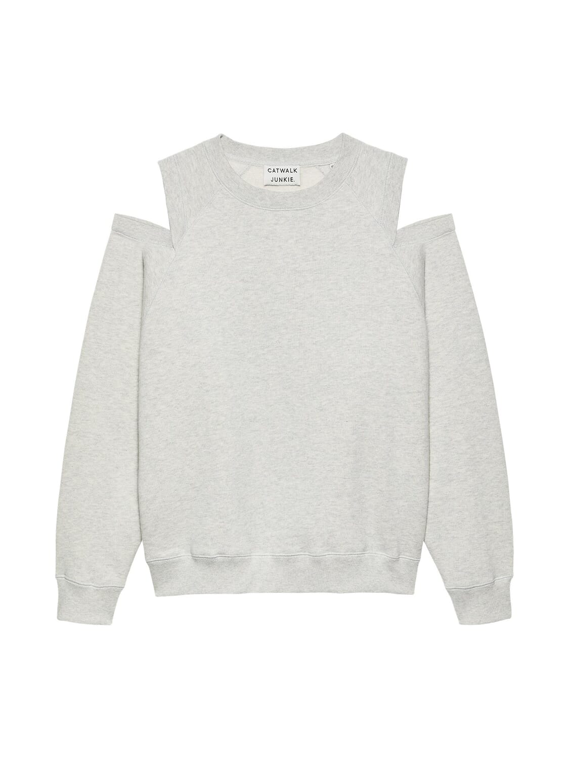 Catwalk Junkie Sweater with cut out Grijs