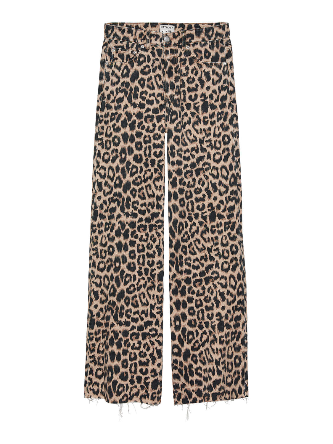 Catwalk Junkie Jeans Leopard Beige