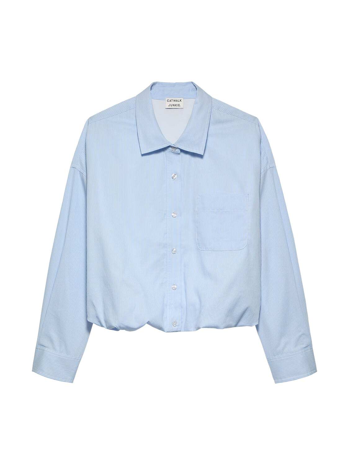 Catwalk Junkie Blouse Tuck in Blauw