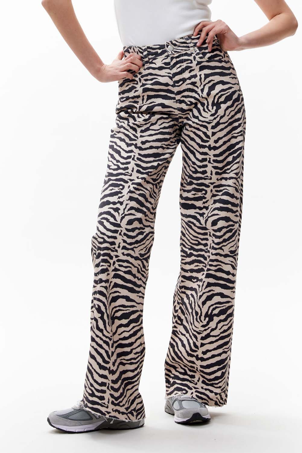 Catwalk Junkie Jeans Zebra Beige