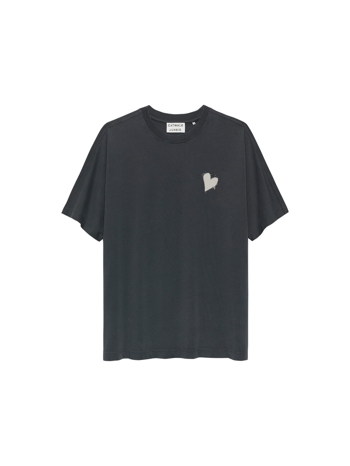 Catwalk Junkie T-shirt Graphic Antraciet