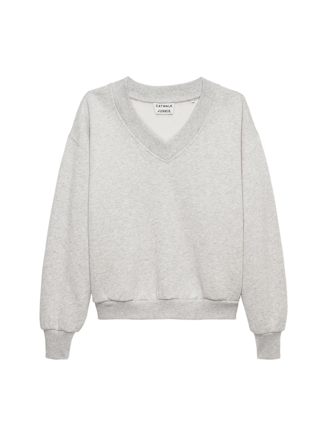Catwalk Junkie Sweater V-neck Grijs