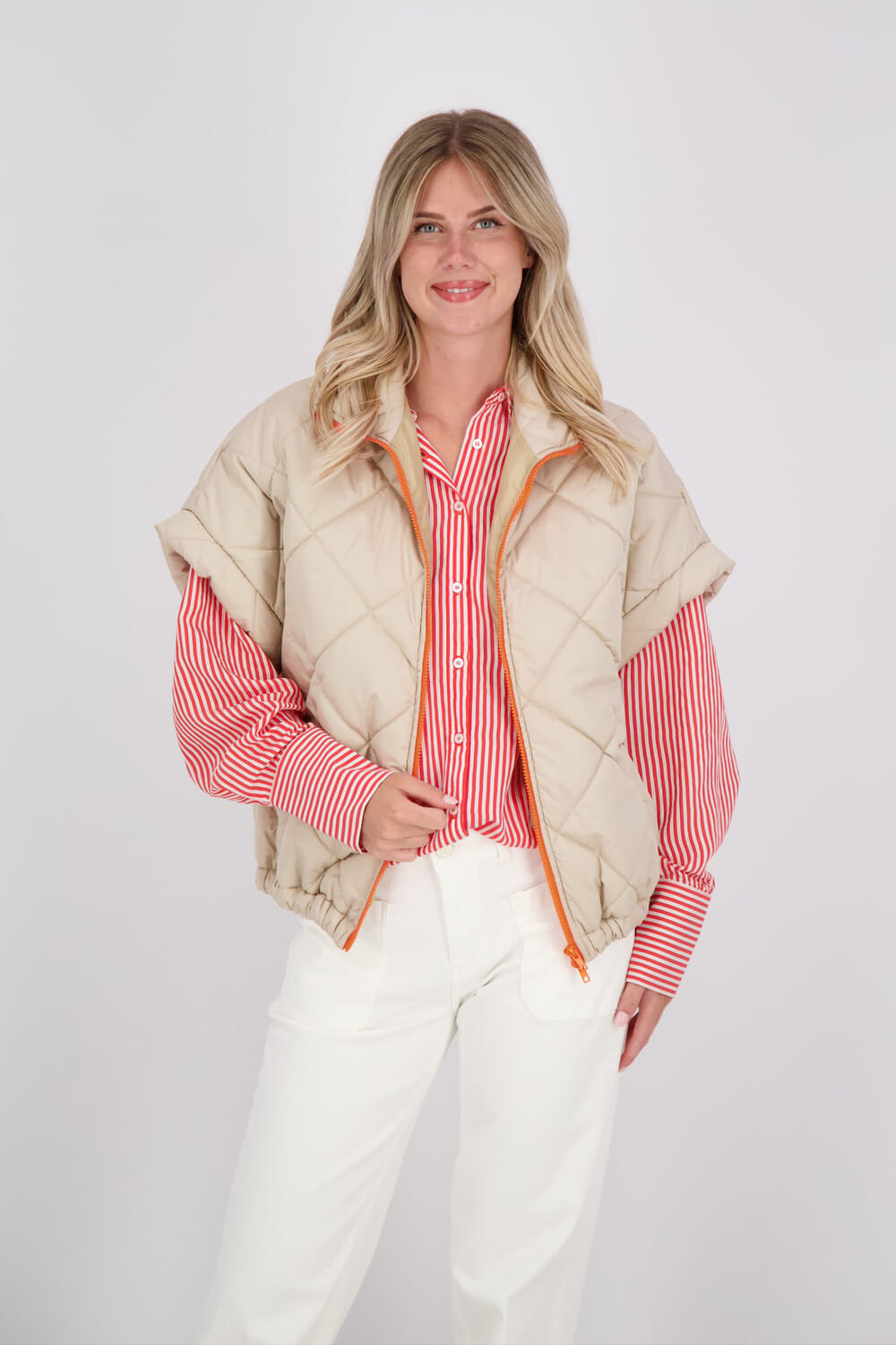 Mei-li Bodywarmer Ivy Beige