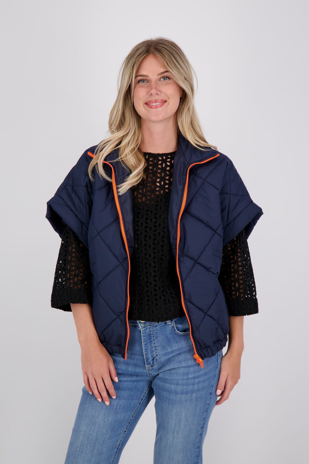 Mei-li Bodywarmer Ivy Blauw