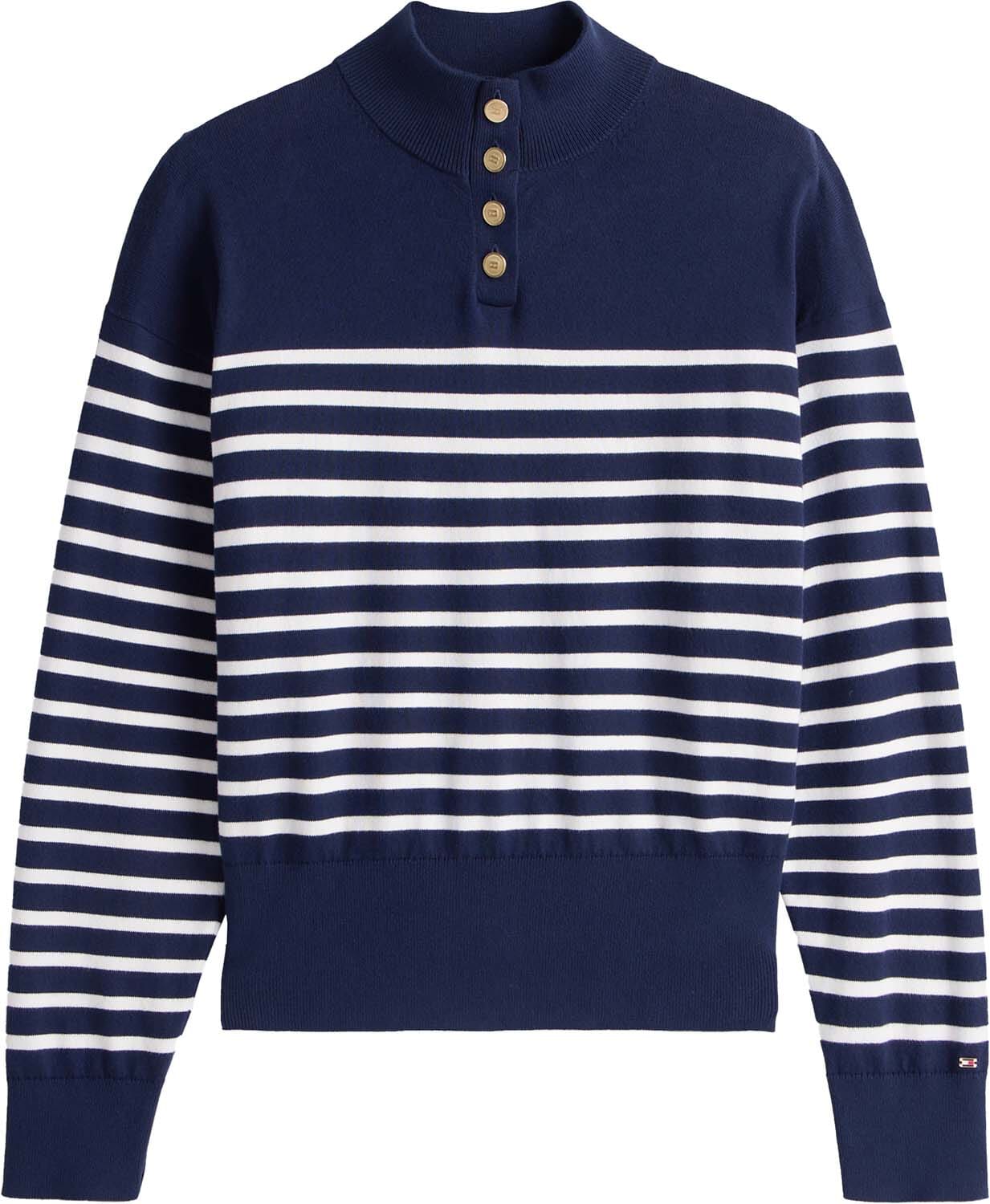 Tommy Hilfiger Jersey gold sweater Blauw
