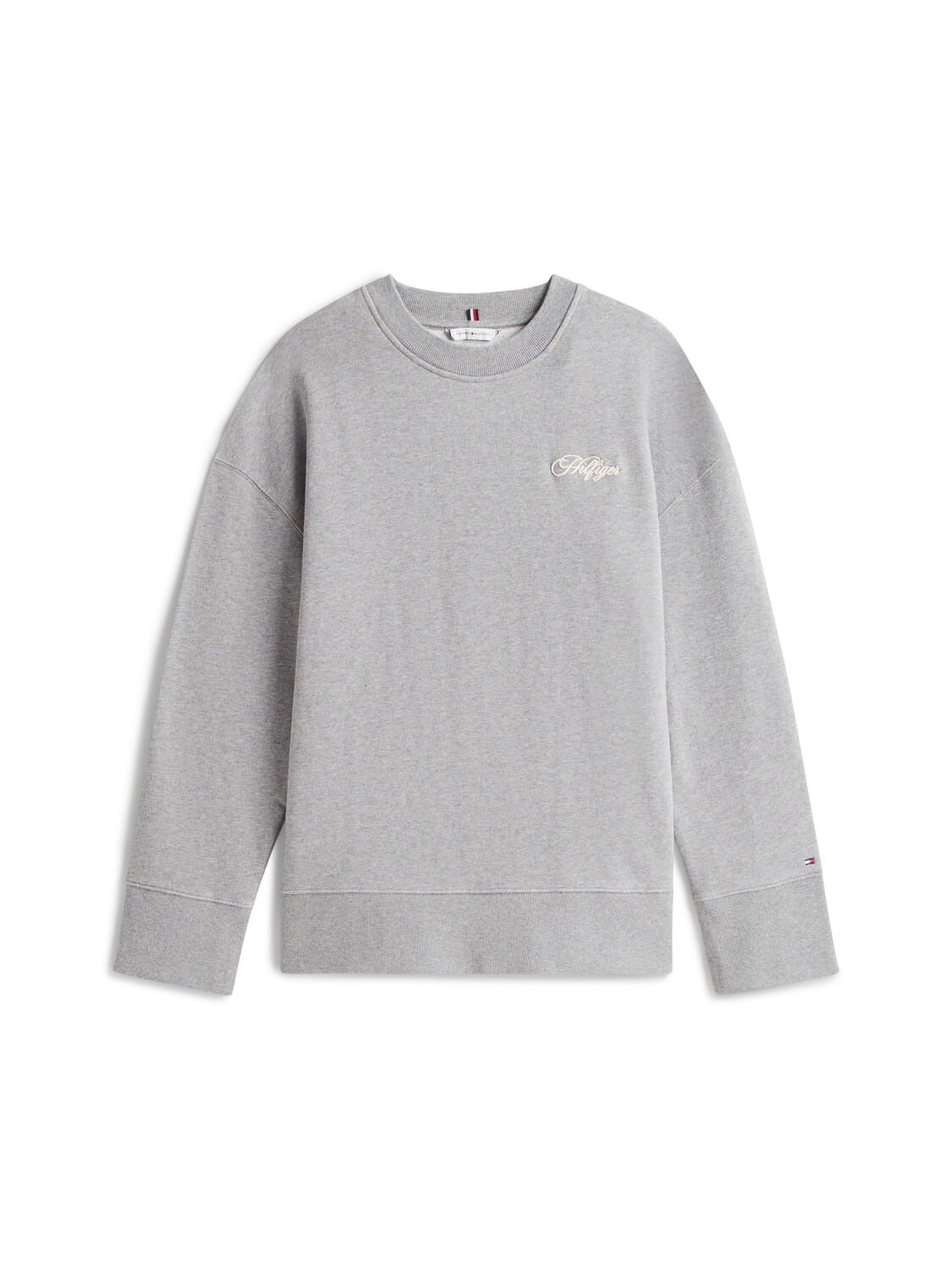 Tommy Hilfiger Sweater Script Modern Grijs