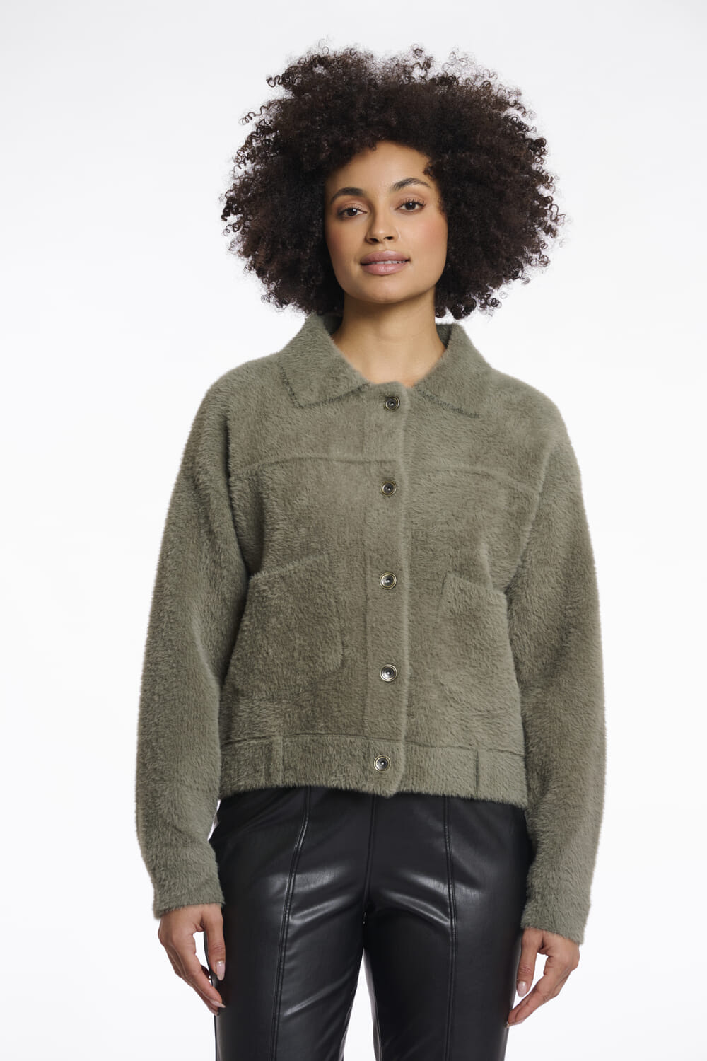 Rino & Pelle Boxy Vest Bubbly Groen