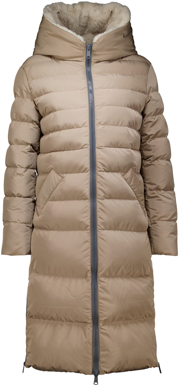Rino & Pelle Gewatteerde Jas Keilafur Beige