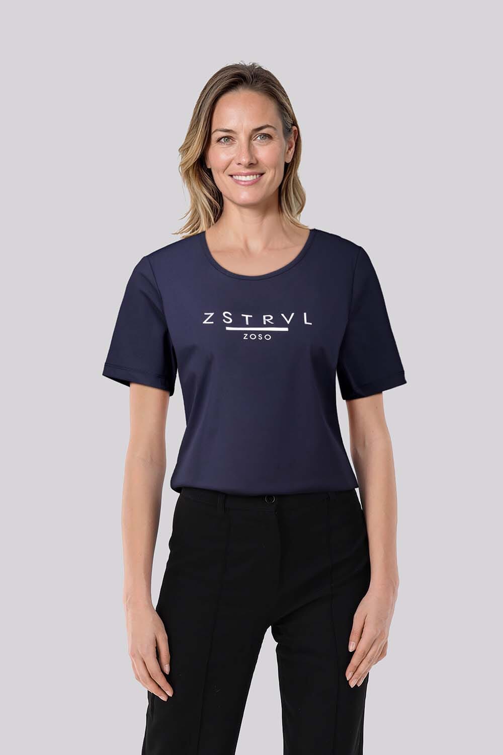 Zoso T-shirt Felicia Blauw