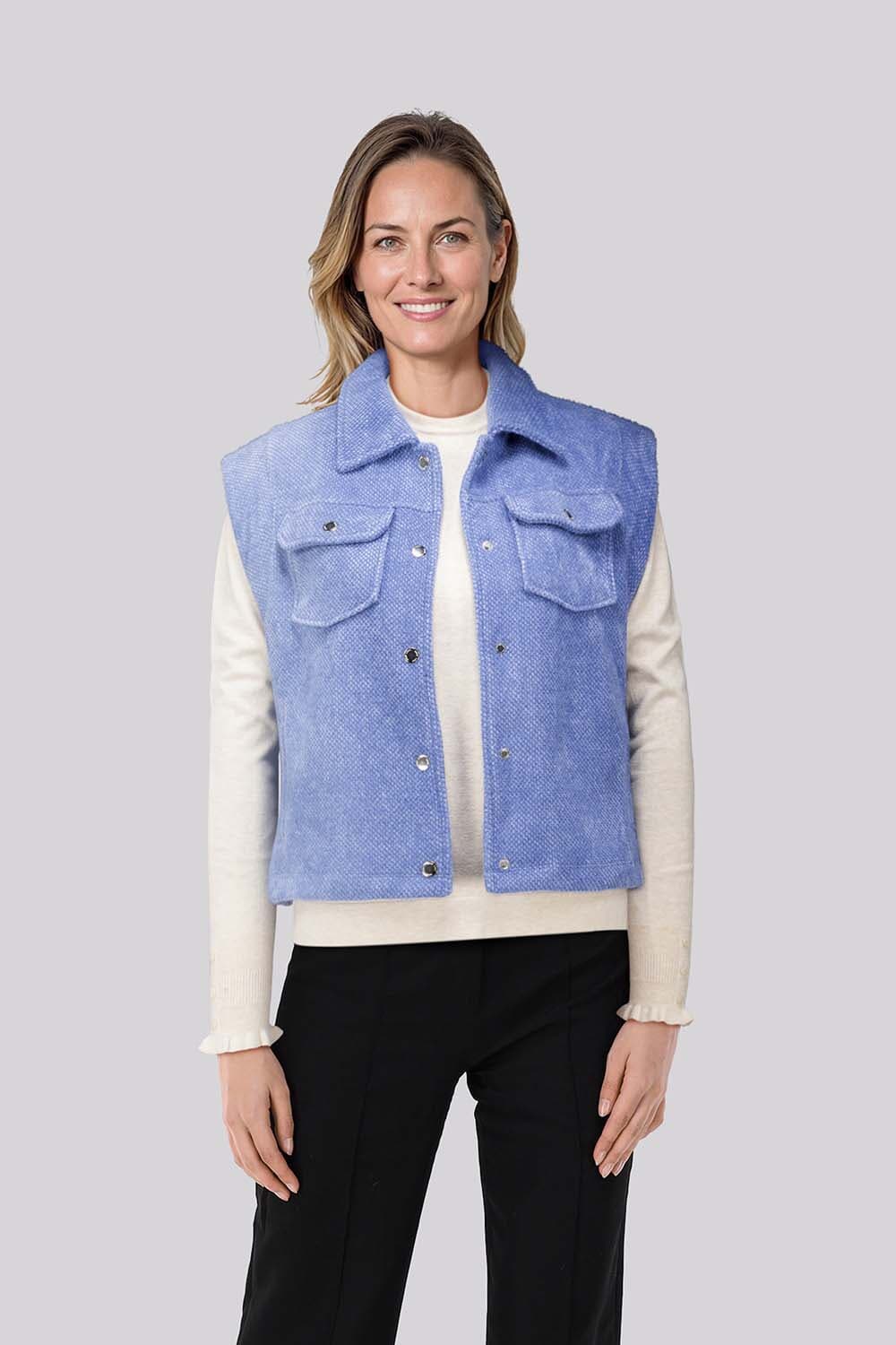 Zoso Gilet Melrose Blauw