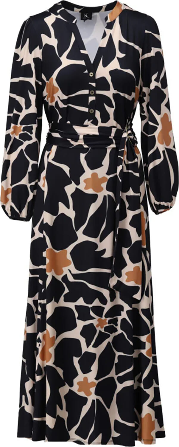 K Design Maxi jurk Multi