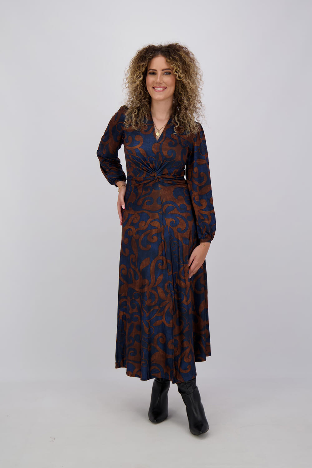 K Design Maxi jurk design Multi