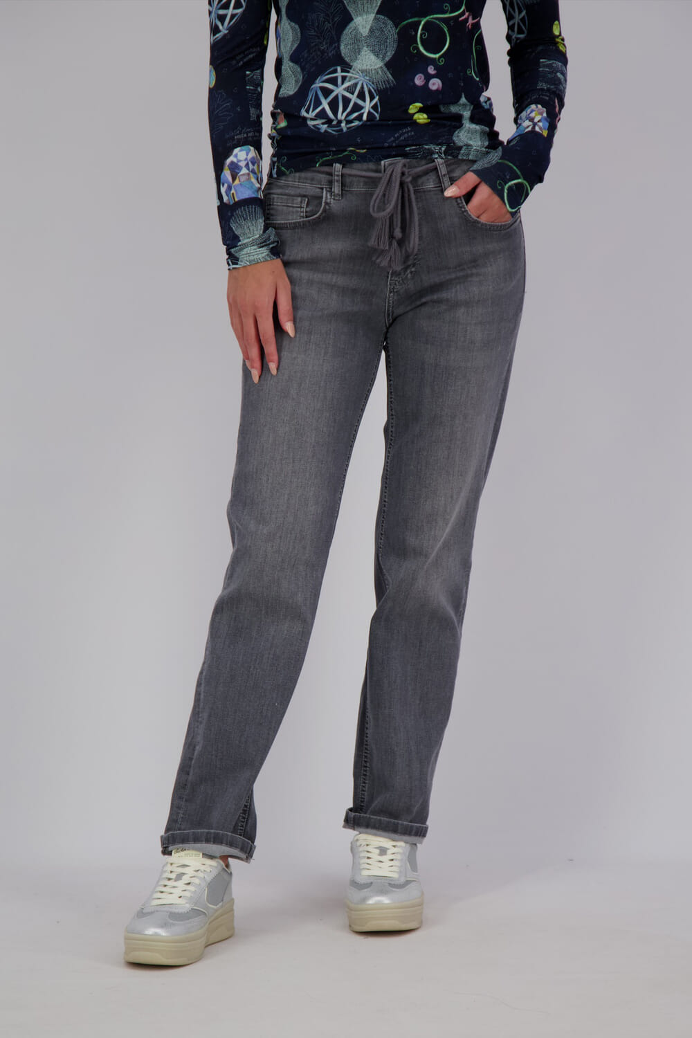 Para Mi Jeans Bobby  Grijs