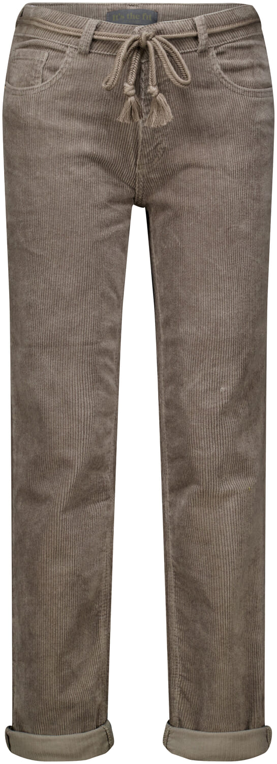 Para Mi Broek Bobby Vintage Corderoy Bruin