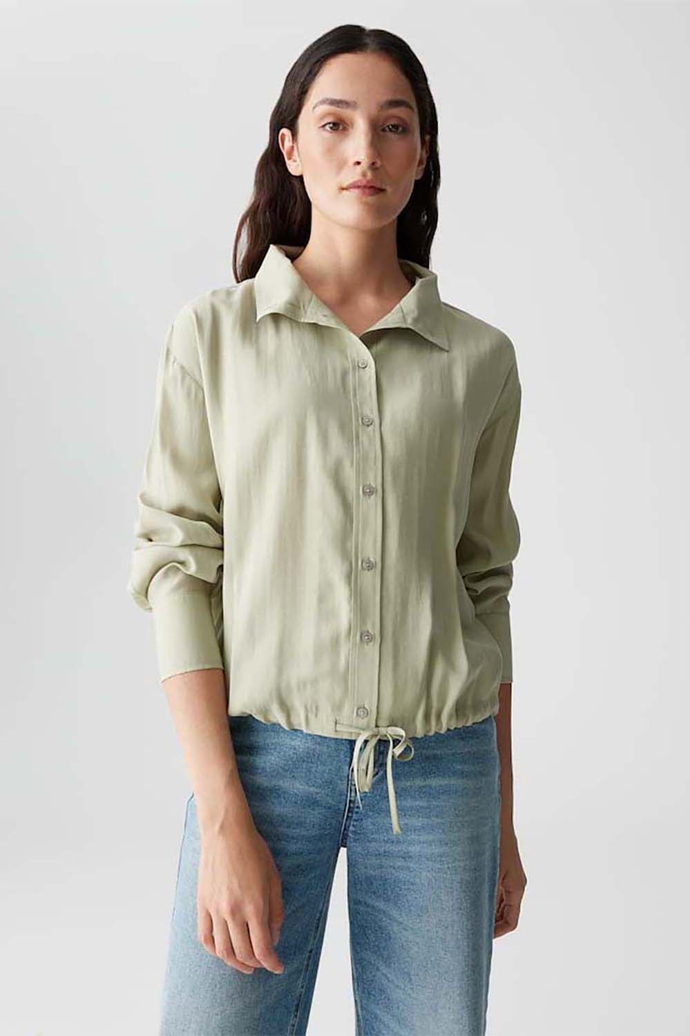 Opus Blouse Fayra Lime