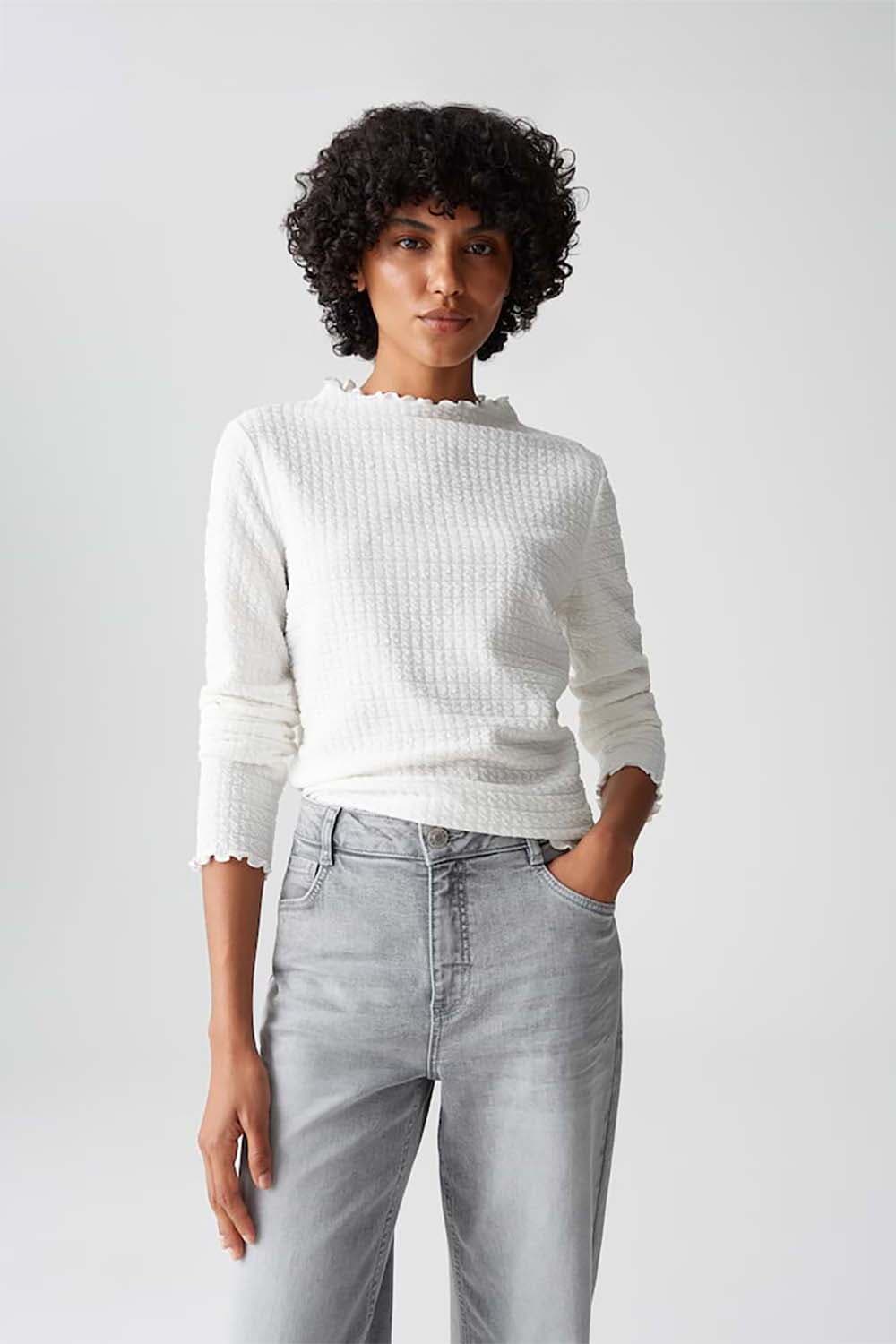 Opus Top Sirken Off White