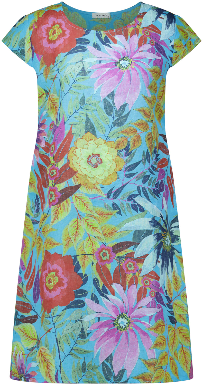 Jurk Flower Festival Blauw