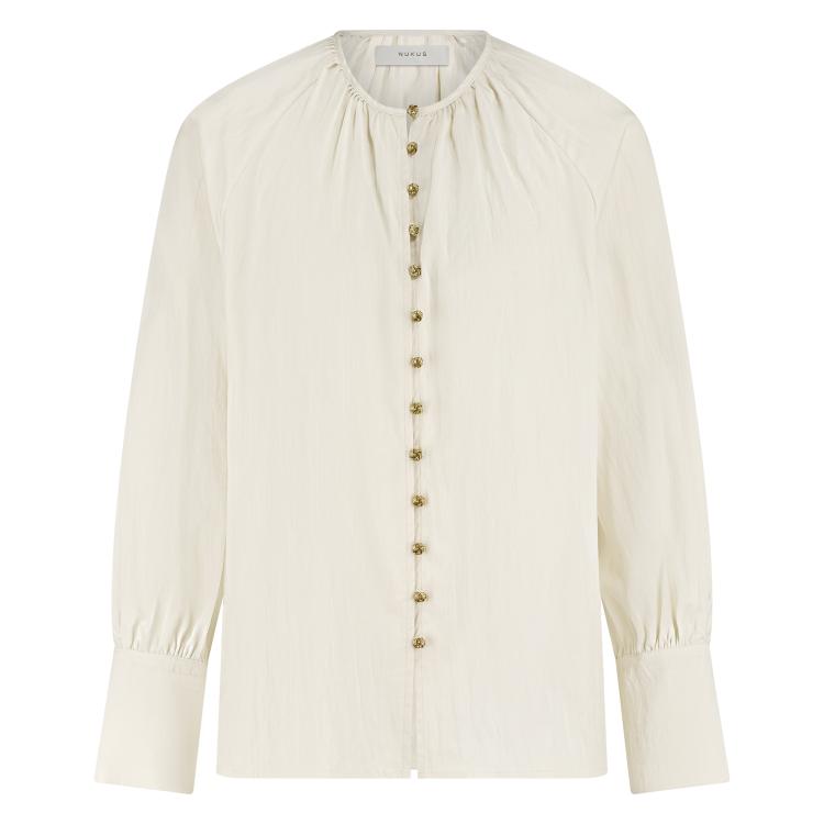 Nukus Blouse Sterre  Wit