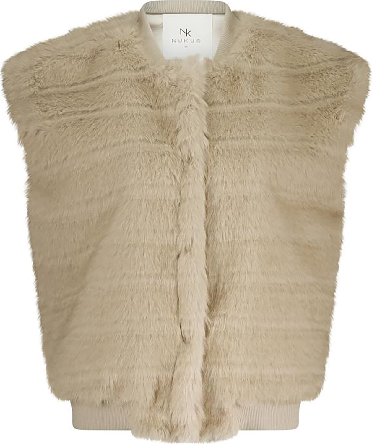Nukus Billy Gilet Stripe Kakhi