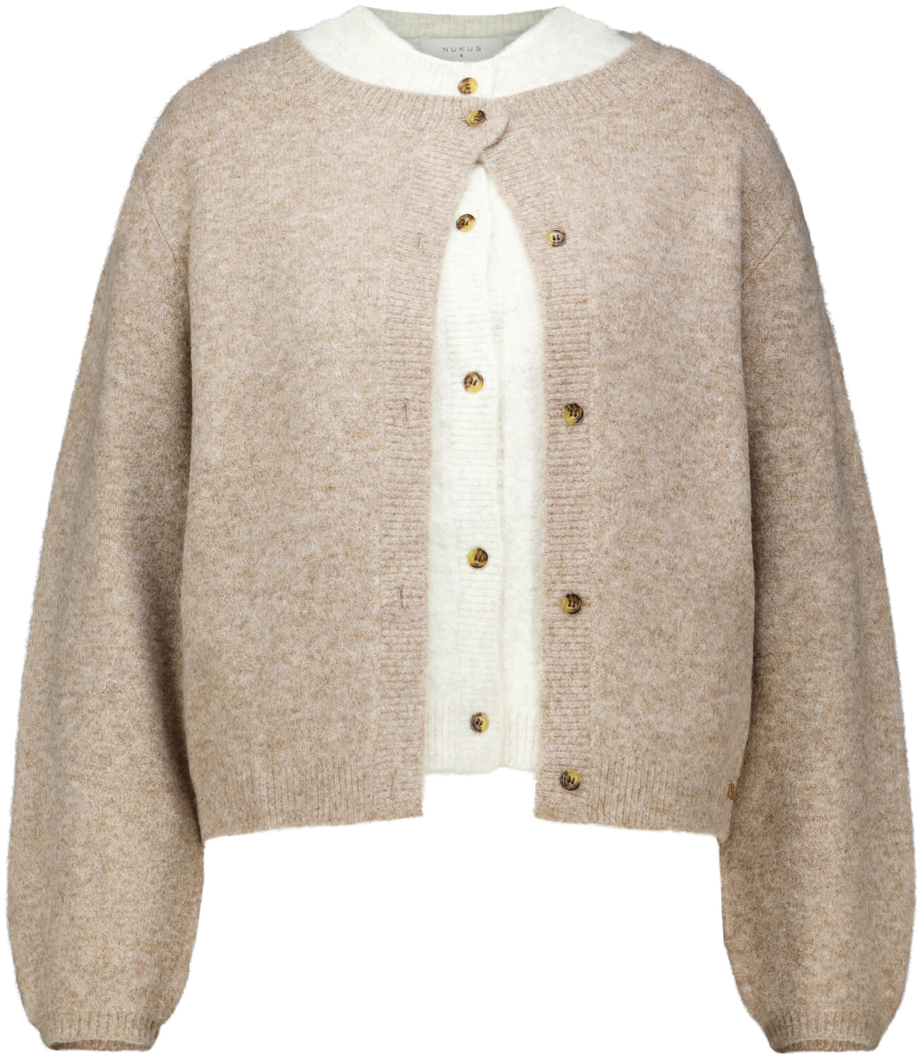 Nukus Vest Mia Taupe