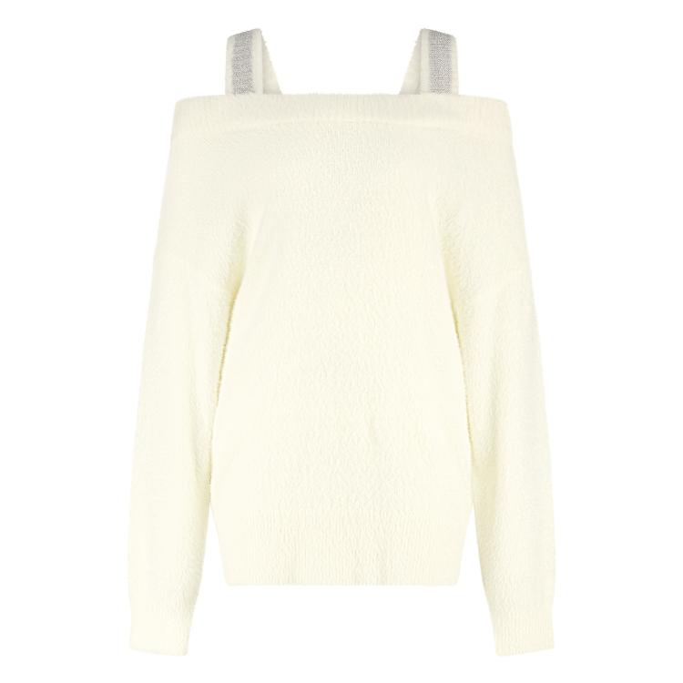 Nukus Pullover Praag Wit