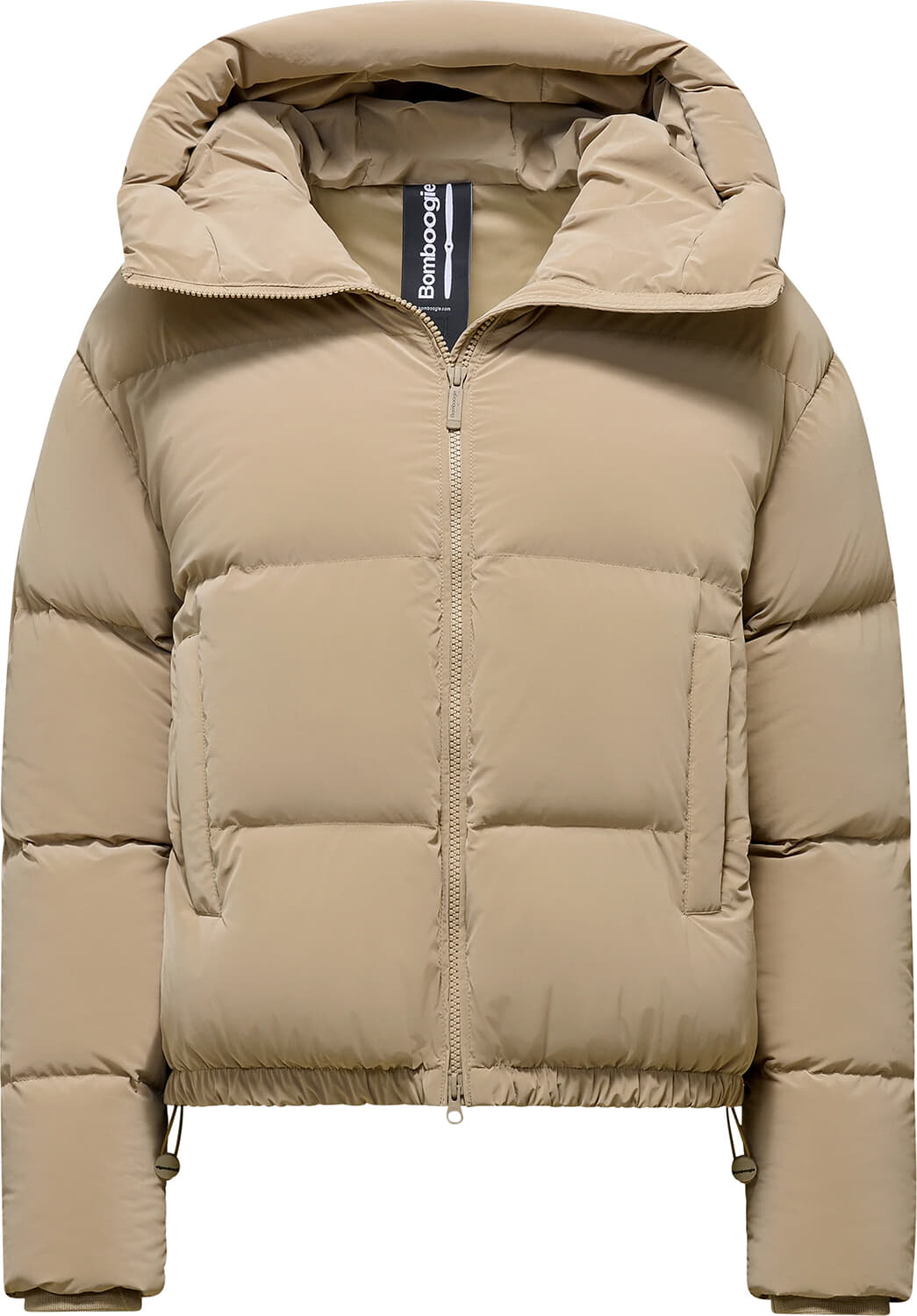 Bomboogie Jas Riga Kort Beige Bomboogie Jas Riga Kort Beige