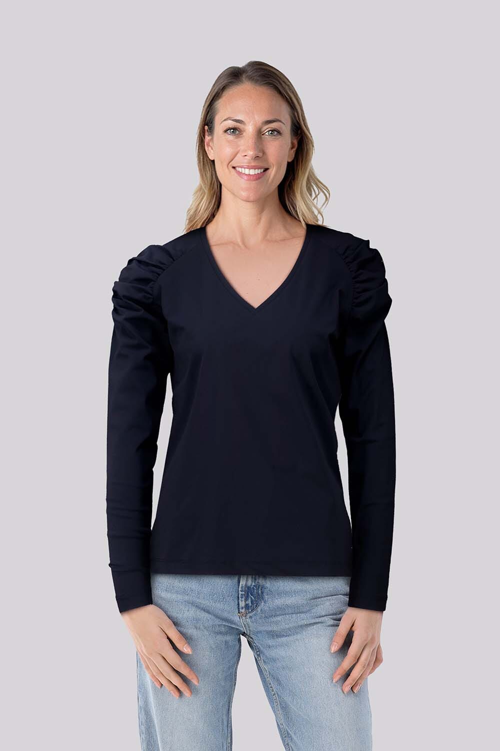 Lady Day Top Noor Blauw