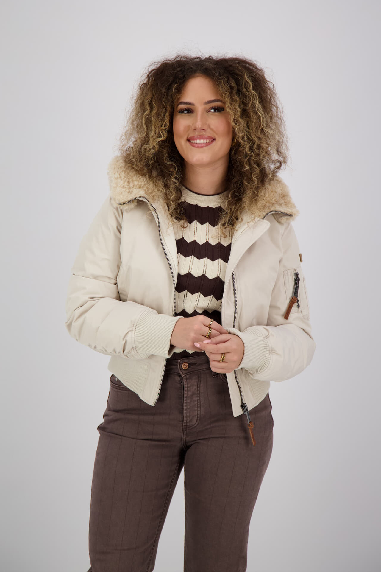 Moscow Bomberjas Olandria Off White