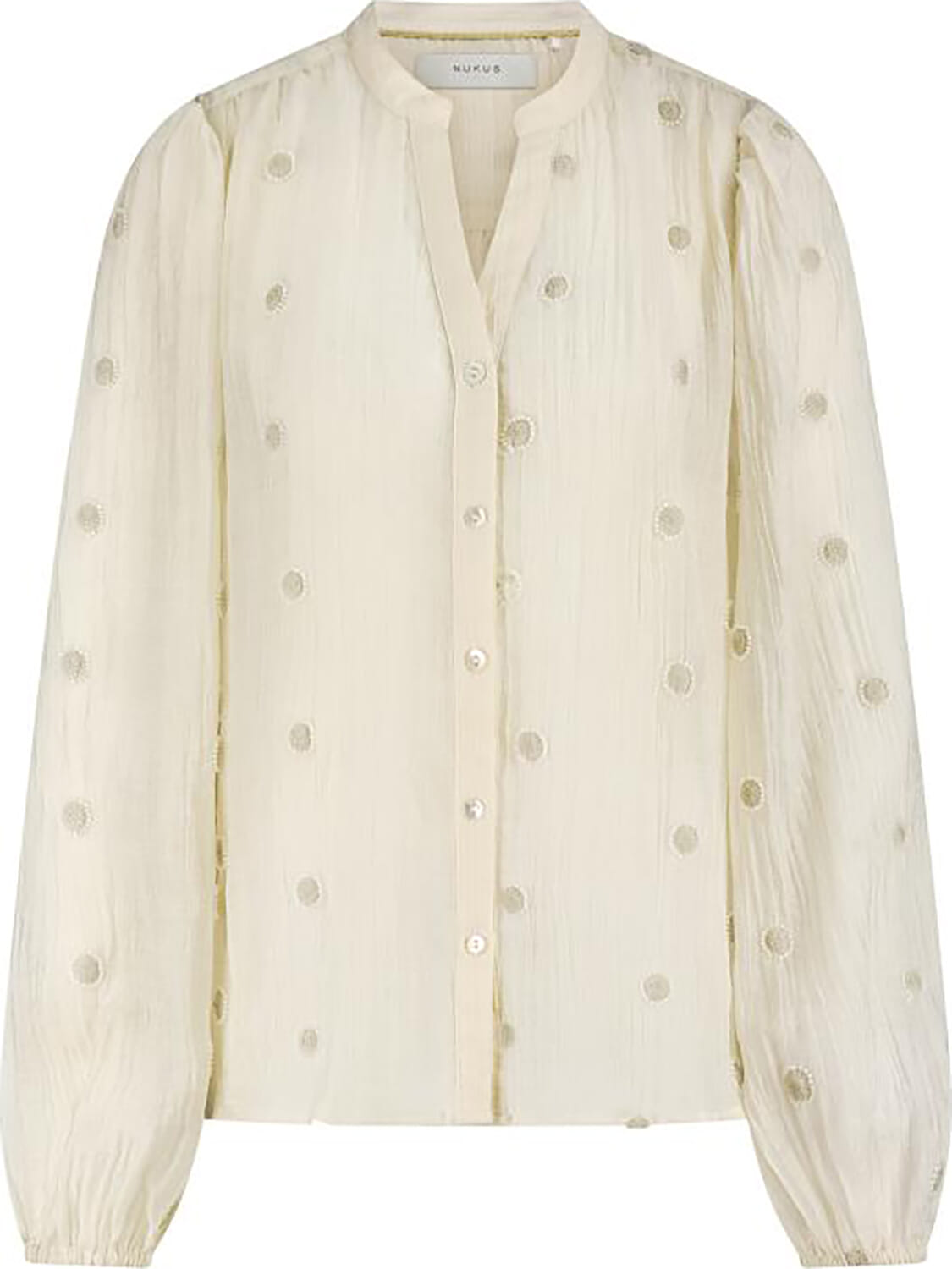 Nukus Blouse Rosan Embroidery Wit