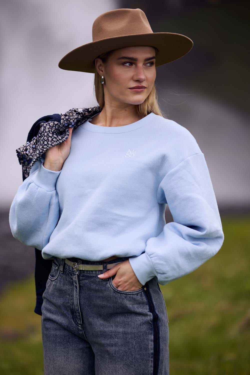 Nukus Pullover Amalia  Blauw