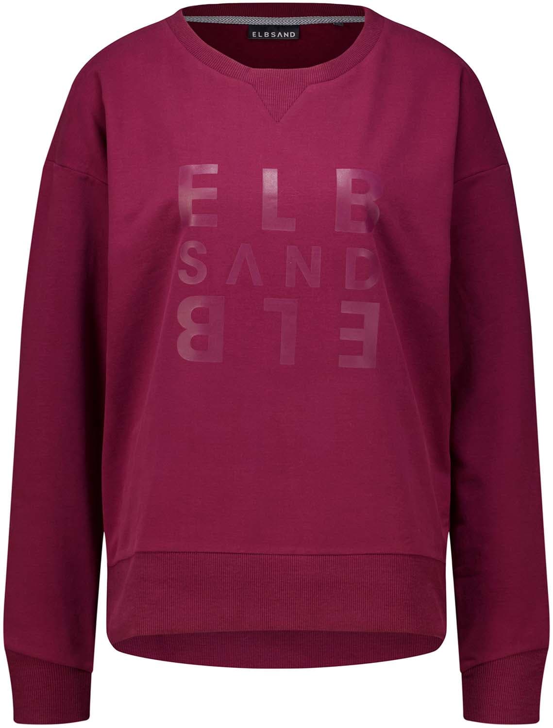Elbsand Sweater Yula Bordeaux Rood