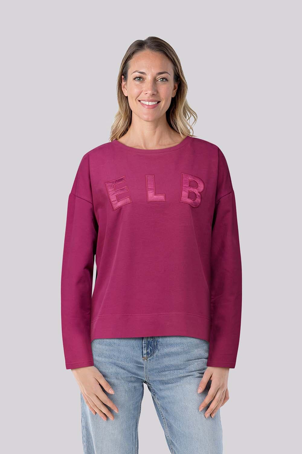 Elbsand Sweater Aleah Bordeaux Rood