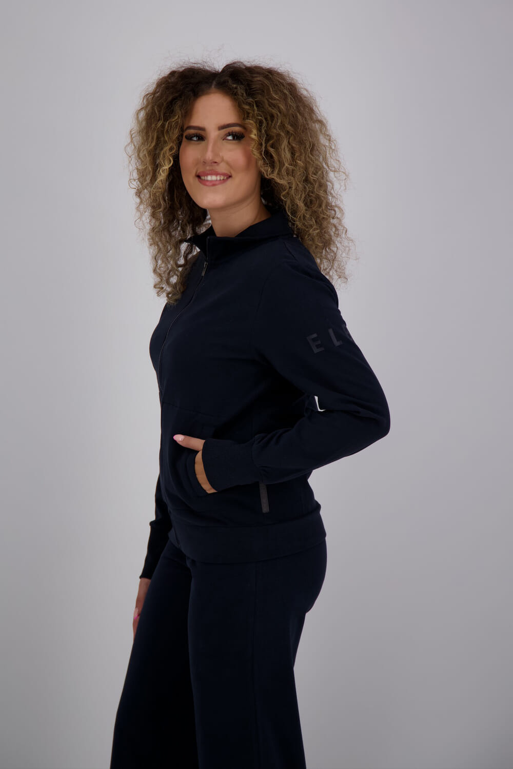Elbsand Sweatvest Rasme Blauw