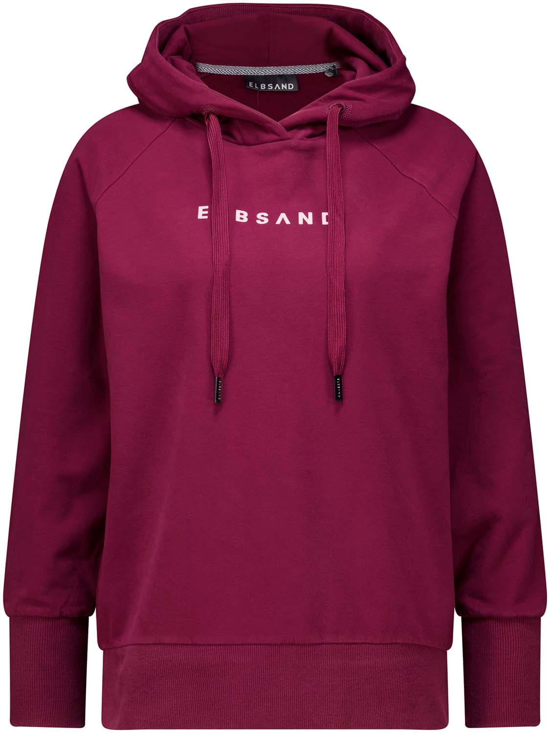 Elbsand Hoodie Svanna Bordeaux Rood Elbsand Hoodie Svanna Bordeaux Rood