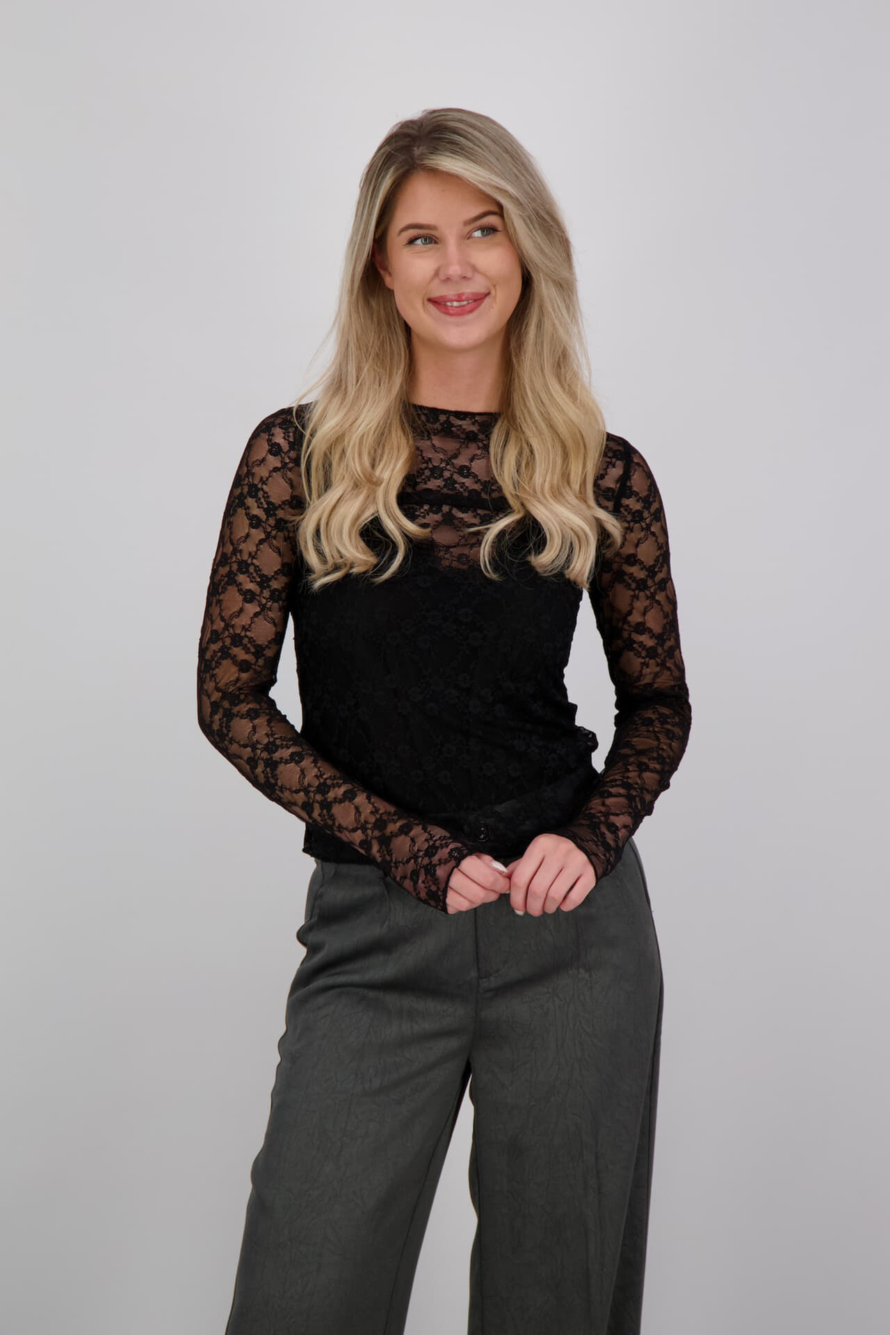 Sisters Point Top Venga Zwart