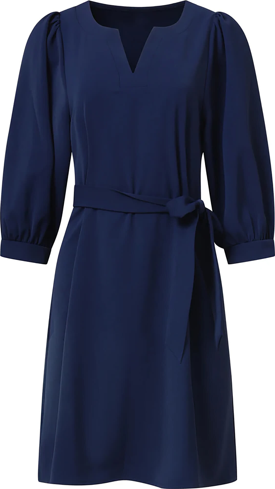 Smashed Lemon Dress Blauw