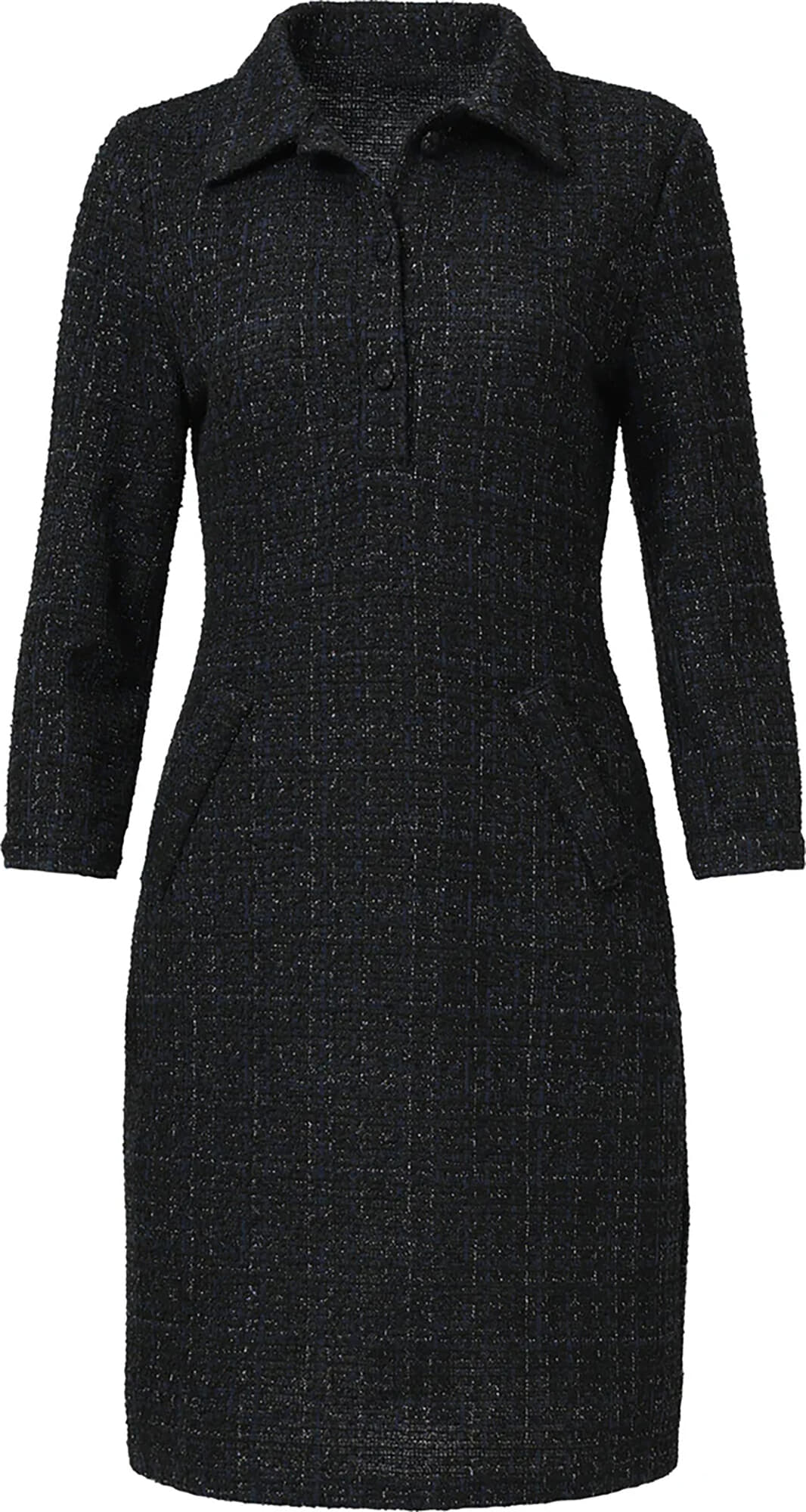Smashed Lemon Dress Blauw