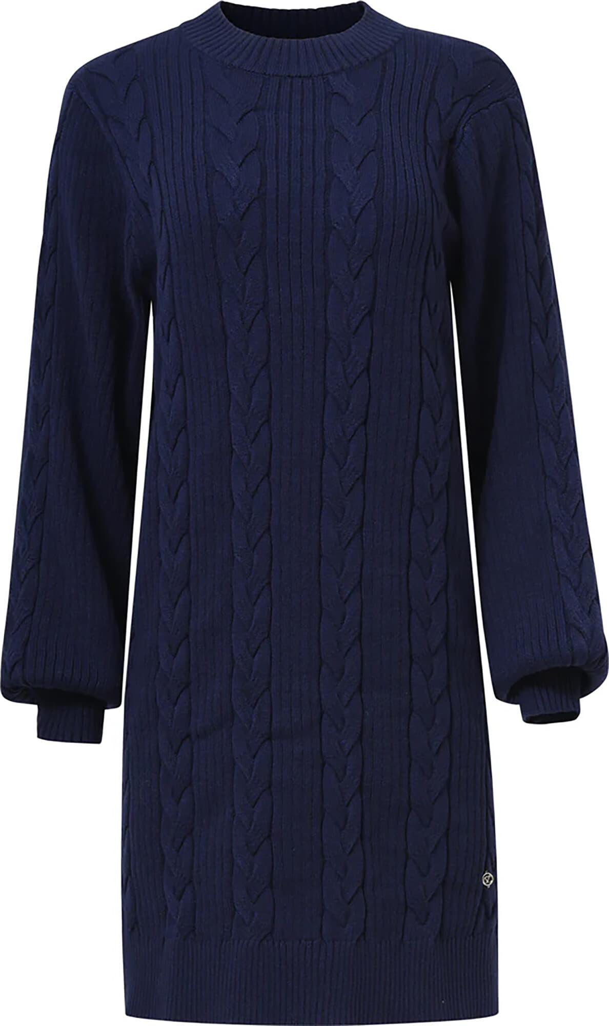 Smashed Lemon Jurk kabel Blauw