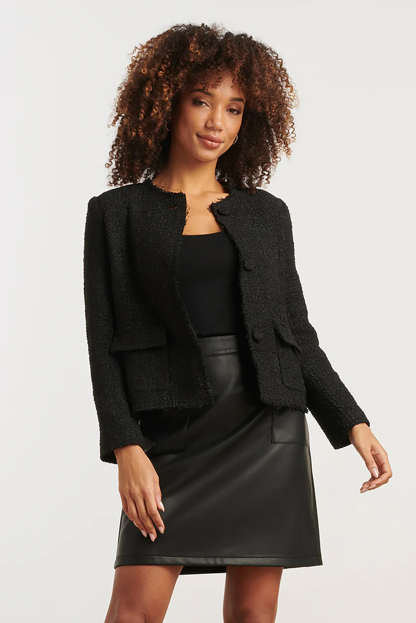 Smashed Lemon Blazer Zwart