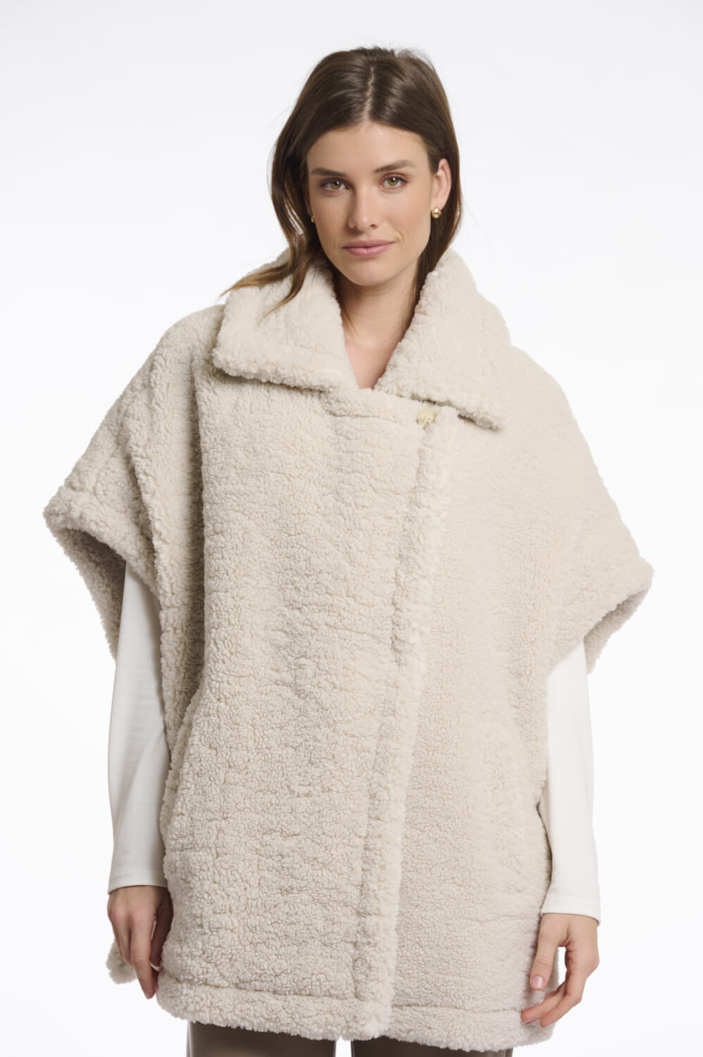 Rino & Pelle Teddy Cape Luca Beige